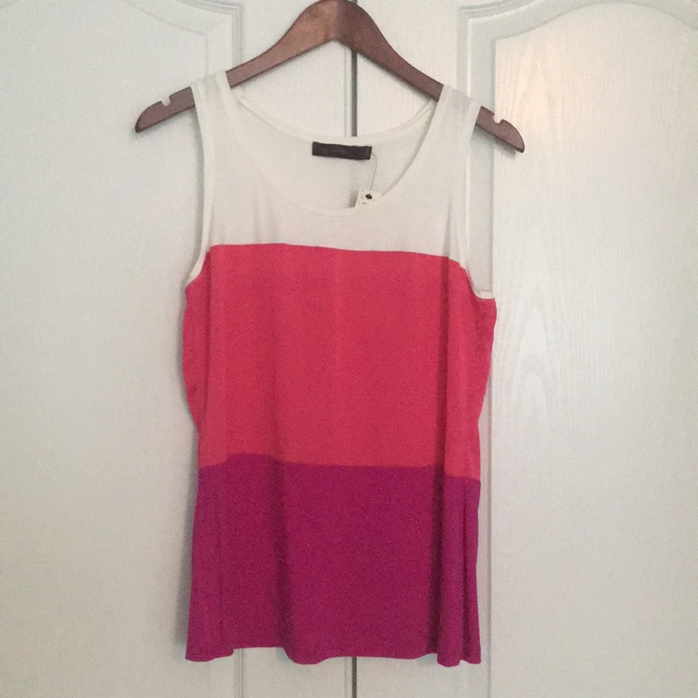 Color block tank